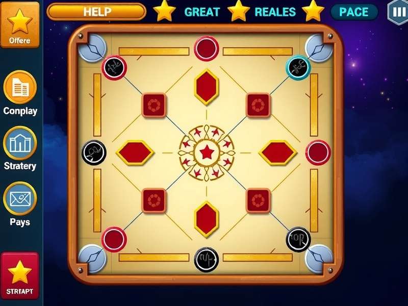 Carrom Star Supreme Gameplay Screenshot